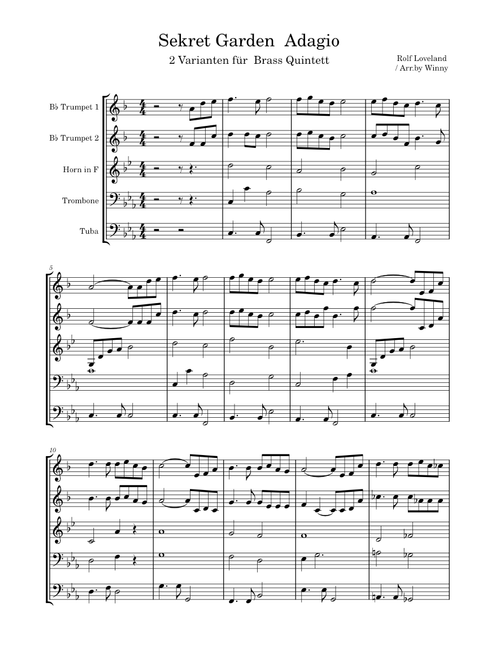 Adagio – Secret Garden