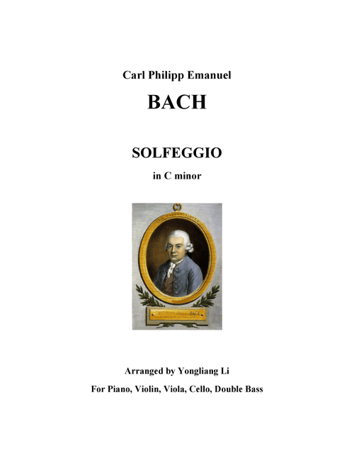 C.P.E.Bach-Solfeggio in C minor Ensemble (Sextet) (Arr. Yongliang Li) - C.P.E. Bach (Chamber Orchestra)