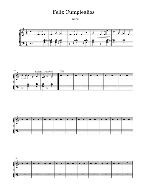 Cumpleaños Feliz – Canciones Populares Cumpleaños feliz (piano)