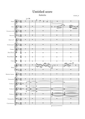 Fragile – Laufey Sheet Music for Piano, Drum group, Strings group ...