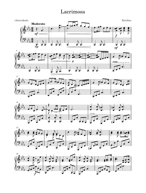 Lacrimosa – Kalafina