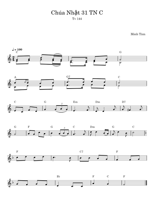 Chúa nhật - Khánh Linh / Vũ Minh Tâm
