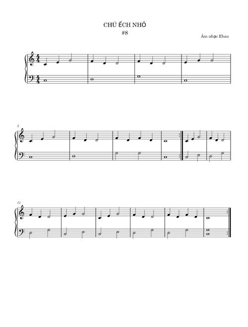 CHÚ ẾCH NHỎ