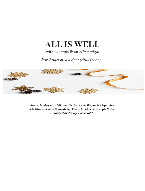 All Is Well (Arr. Nancy Frese Tabb) - Michael W. Smith (Vocal Duet)