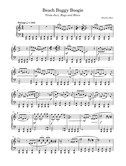 Beach Buggy Boogie – Martha Mier