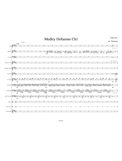 Medley Deltarune Ch1 - Toby Fox