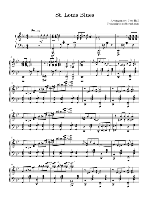 St. Louis Blues – W. C. Handy