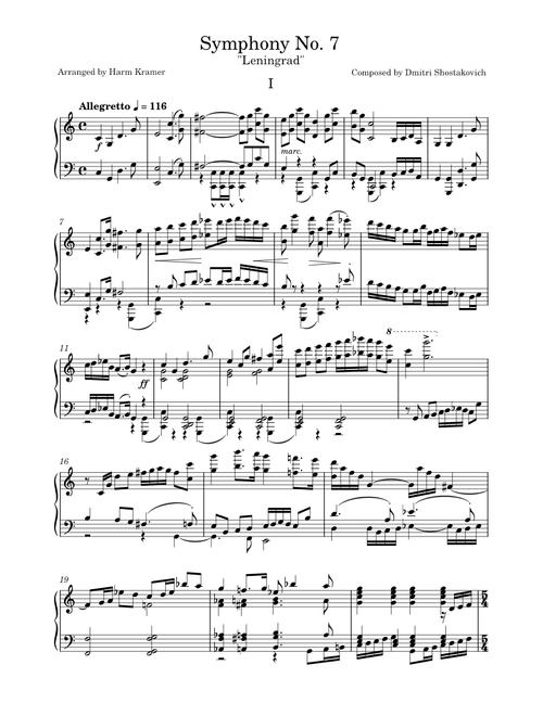 Symphony No. 7 – Dmitri Shostakovich