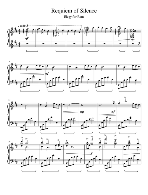 Requiem of Silence - Elegy for Rem