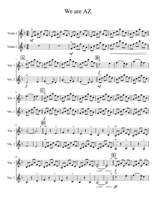 AZArpeggiated - A and Z