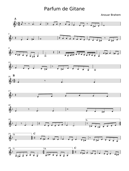 Parfum de Gitane - Anouar Brahem
