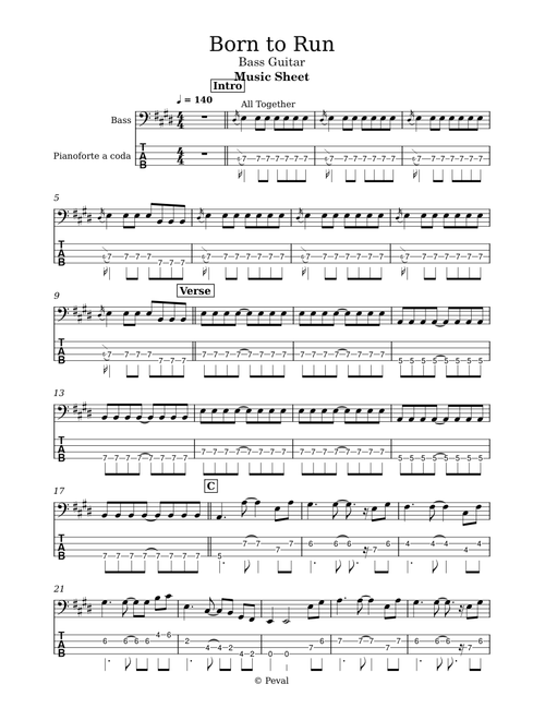 Born to run – Bruce Springsteen
