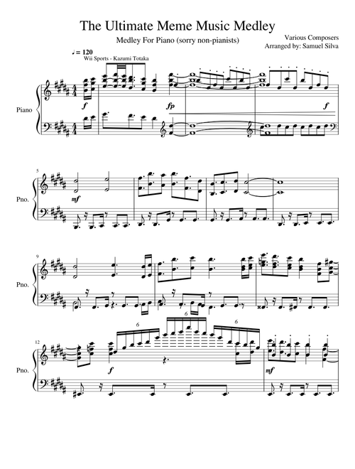 The Ultimate Meme Music Medley