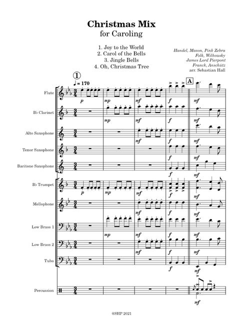 Christmas Mix for Band