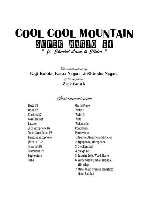 Cool, Cool Mountain – Koji Kondo