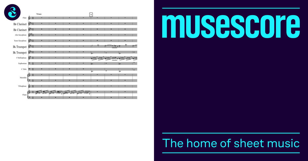 Marching Band Intro Sheet Music for Piano, Tuba, Flute, Clarinet other ...