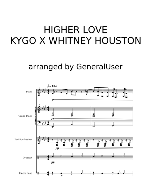Higher Love - Kygo & Whitney Houston
