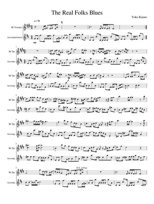 The Real Folk Blues Trumpet