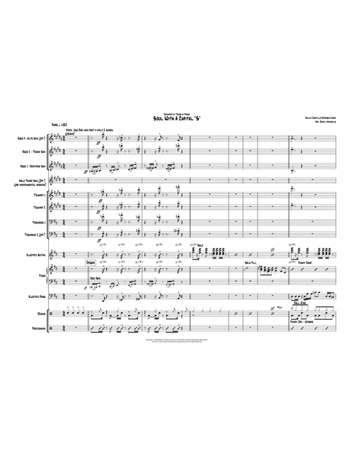 Soul With A Capital "s" (Arr. Daryl McKenzie) - Tower Of Power (Large Ensemble)