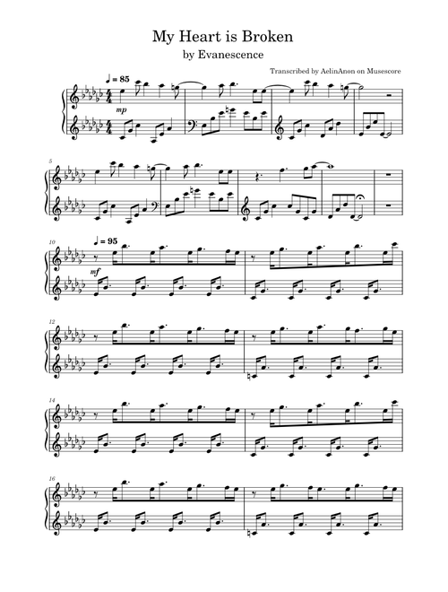 My Heart Is Broken – Evanescence