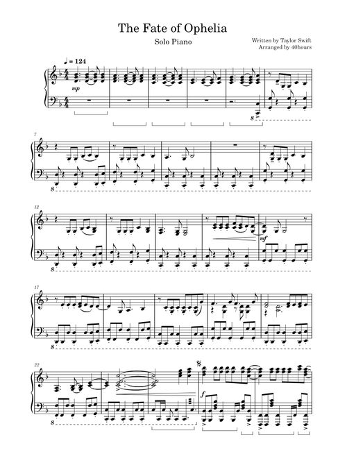 The Fate of Ophelia – Taylor Swift