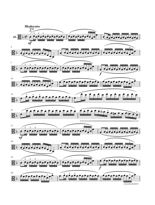 Sixty Studies – Franz Wohlfahrt Wohlfahrt_Sixty_Easy_Melodious_Studies,_Etude_25