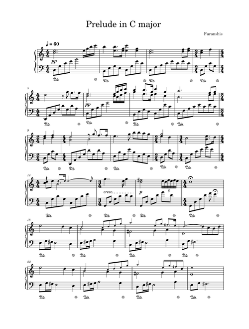 Prelude in C major