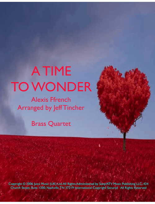 A Time Of Wonder (Arr. Jeff Tincher) - Alexis Ffrench (Brass Ensemble)