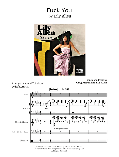 Fuck you – Lily Allen
