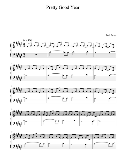 Pretty good year – Tori Amos