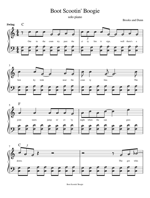 Boot Scootin' Boogie