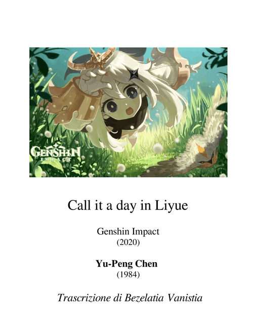Yu-Peng Chen - Call it a day in Liyue