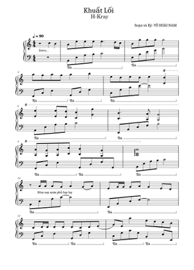 Image Võ Hoài Nam image beautiful - lethanhlam131 | Free sheet music | Download PDF or print on ...