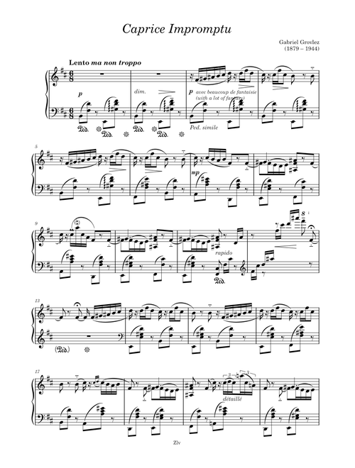 Waltz sheet music by Zellev | Play, print, and download in PDF or