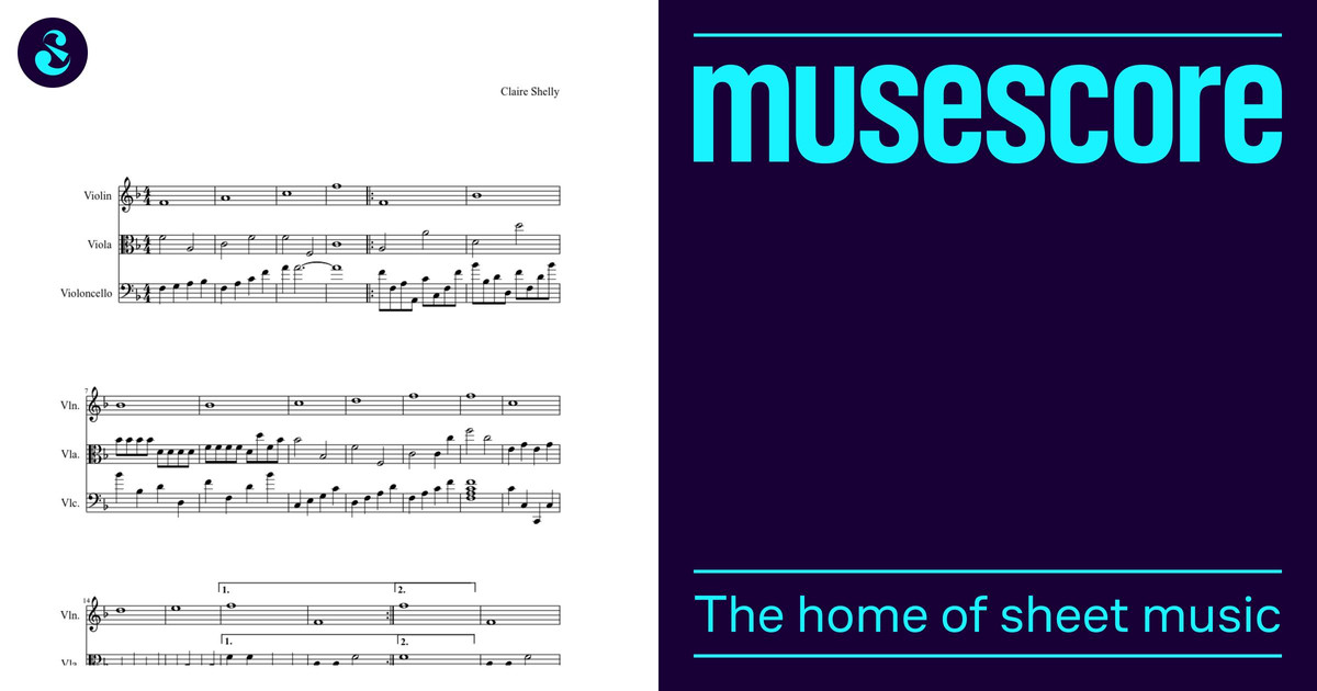 Bass Tacet Sheet music for Violin, Viola (String Duet)