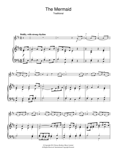 The Mermaid - Traditional (Violin Solo)