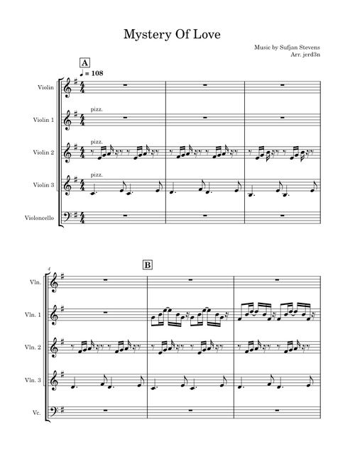 Mystery of love – Sufjan Stevens