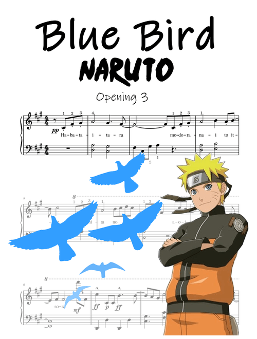 Ikimono Gakari's Blue Bird (Arr. Elizabeth Essex) - Ikimonogakari (Easy Piano)