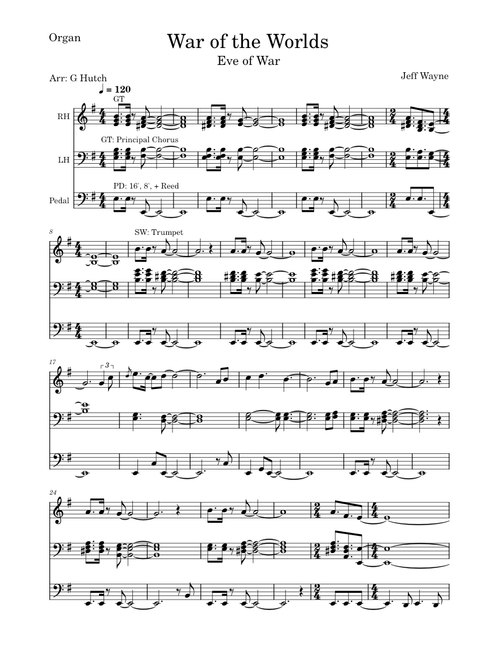 War of the Worlds – Jeff Wayne