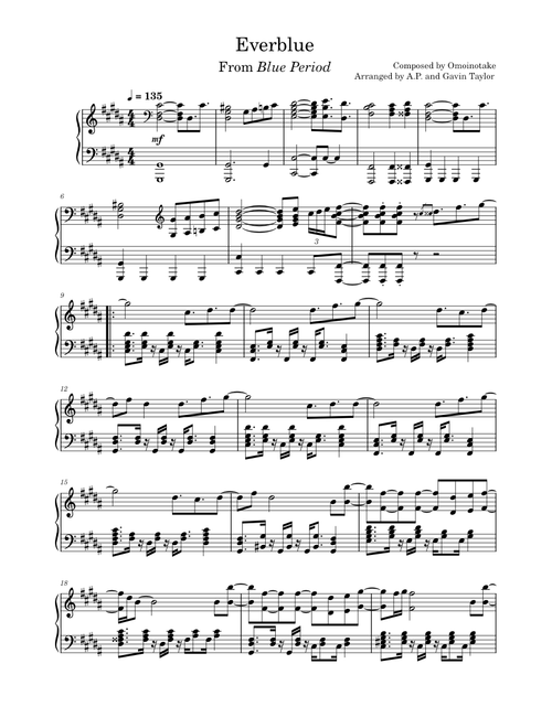 Everblue - Omoinotake