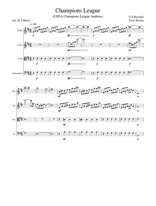 The Champions UEFA Champions League Theme