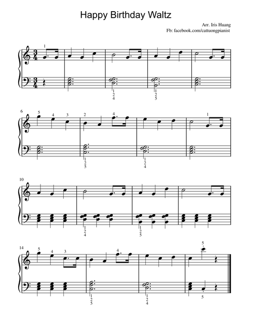 Happy Birthday Waltz – cattuongsarah