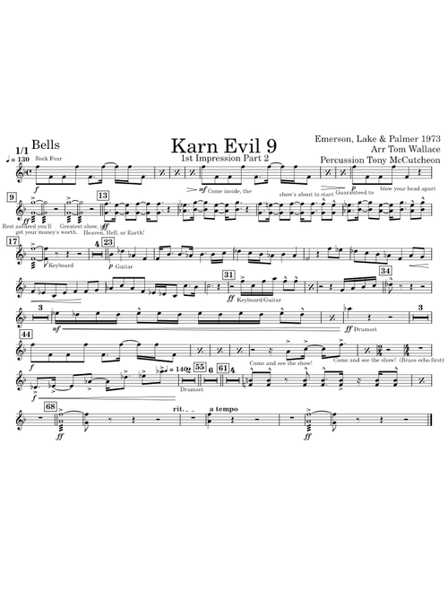 Karn Evil 9: 1st Impression, Part 2 – Keith Emerson