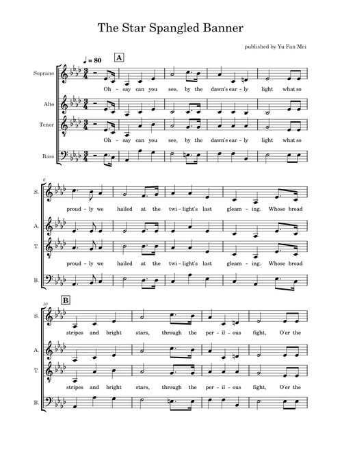 The Star Spangled Banner