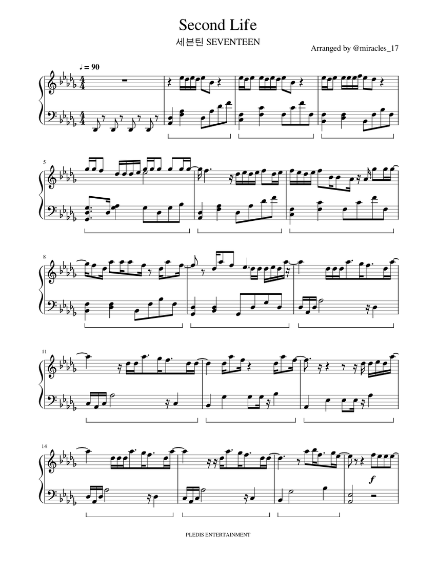 【SEVENTEEN】THE PIANO SCORE⚠️専用⚠️ THE PIANO SCORE : SEVENTEEN (세븐틴) '24H (Korean Ver