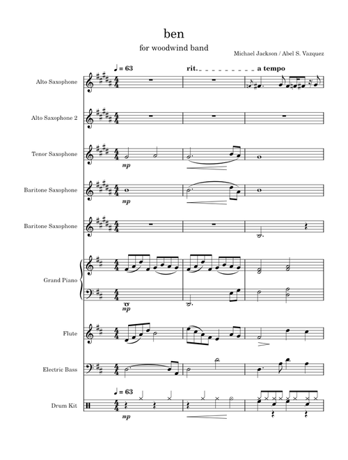 Ben – Michael Jackson