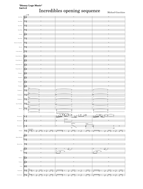 The Incredibles – Opening Sequence | Michael Giacchino