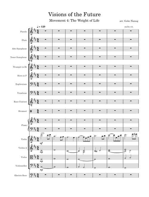 Carrying The Weight of Life - Xenoblade Chronicles Suite Mv. 4