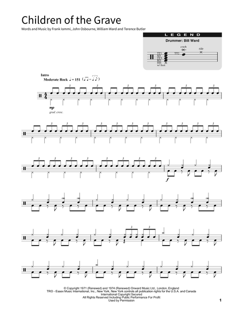 Children Of The Grave - Black Sabbath (School of Rock - Drums)