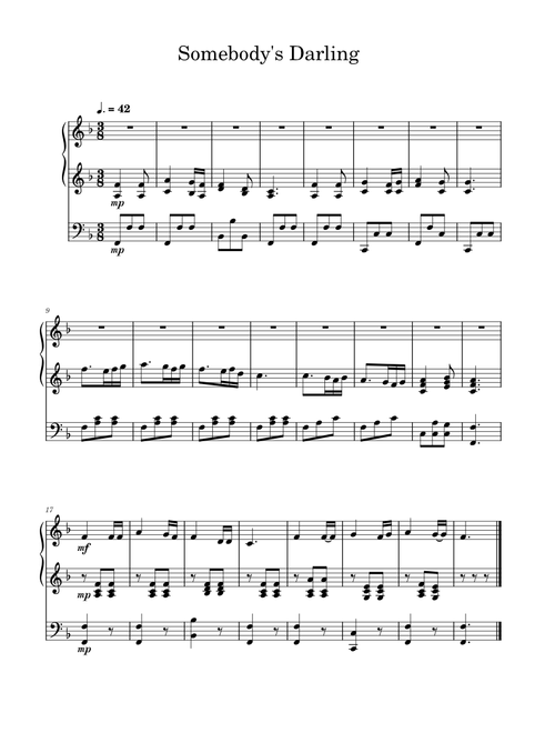 Somebody's Darling – John Hill Hewitt Somebody's Darling